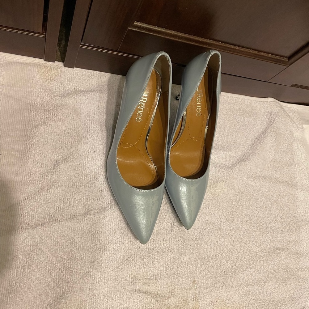 J.Renee  Pointed Toes Pumps Size 8  Pl I’d Blue